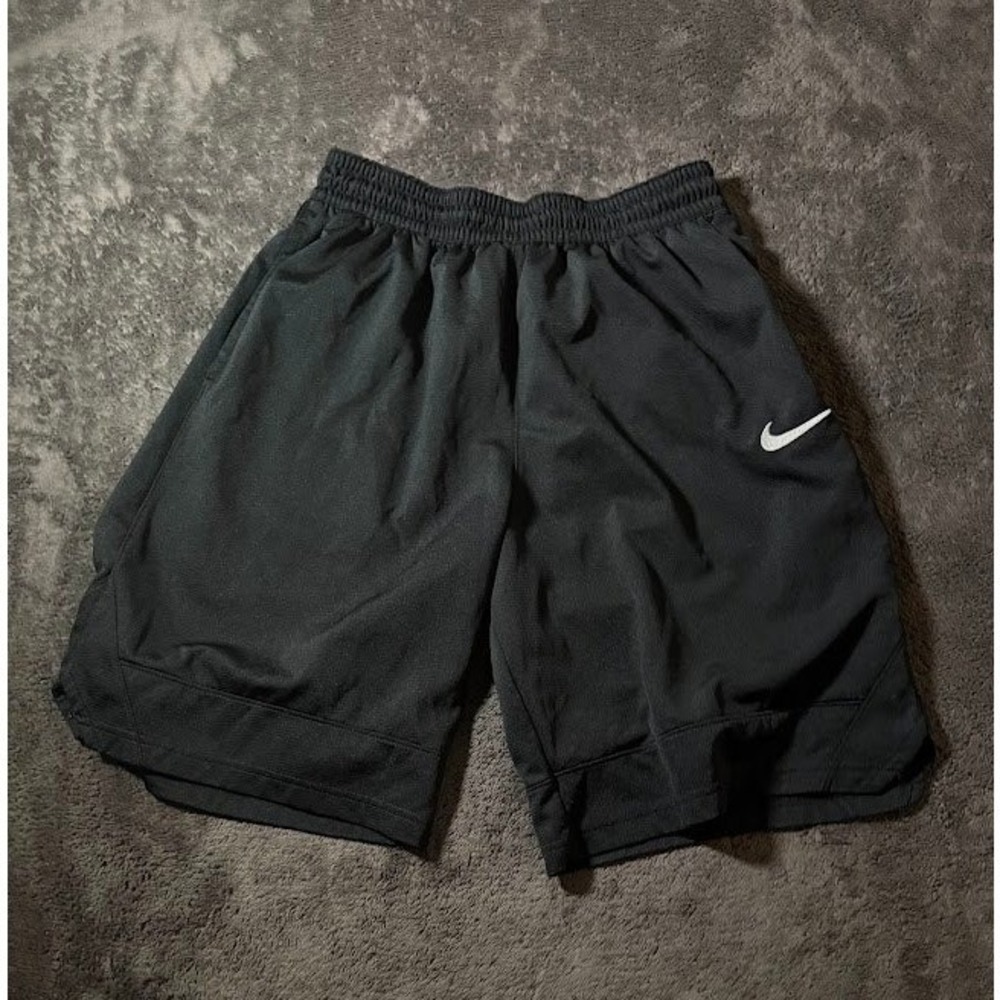Nike Dri-FIT Basketball Shorts Mens Large Black Mesh Athletic Pockets 28X10